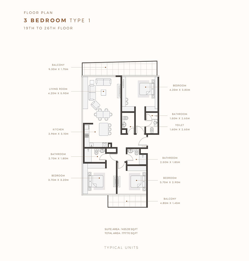 Azizi Riviera Rêve floor plan