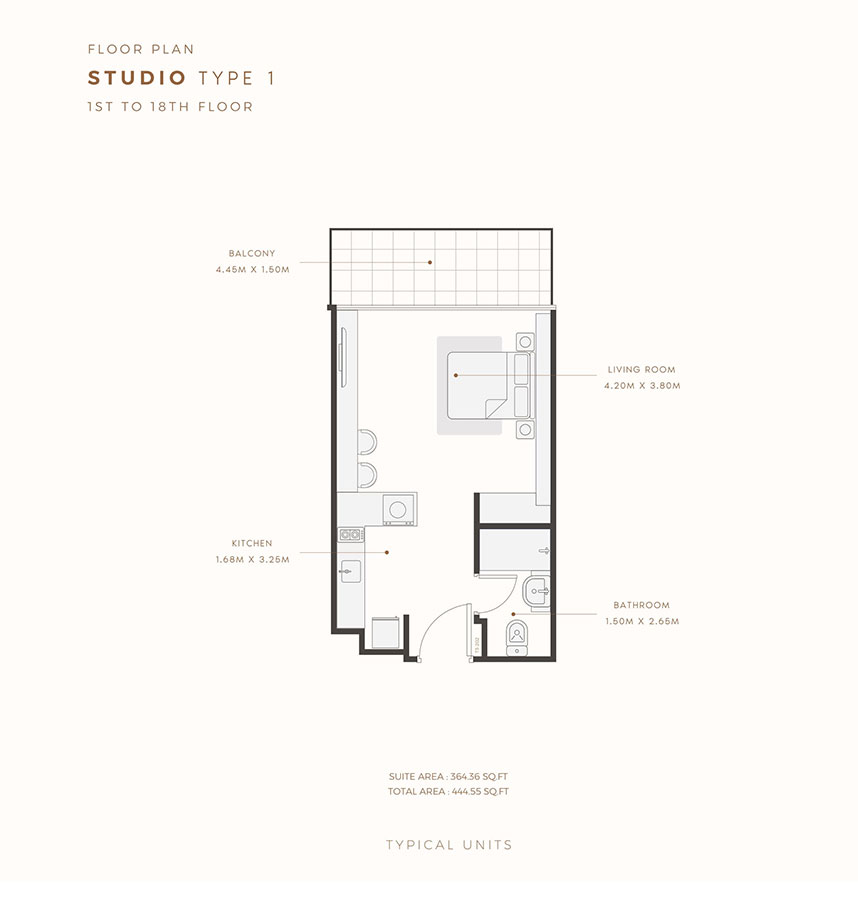 Azizi Riviera Rêve floor plan
