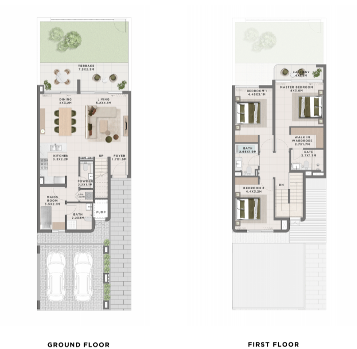 Emaar Nima The Valley Townhouses