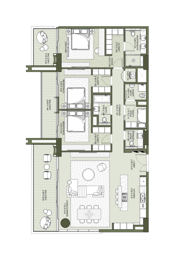 Cental Park Plaza Apartments