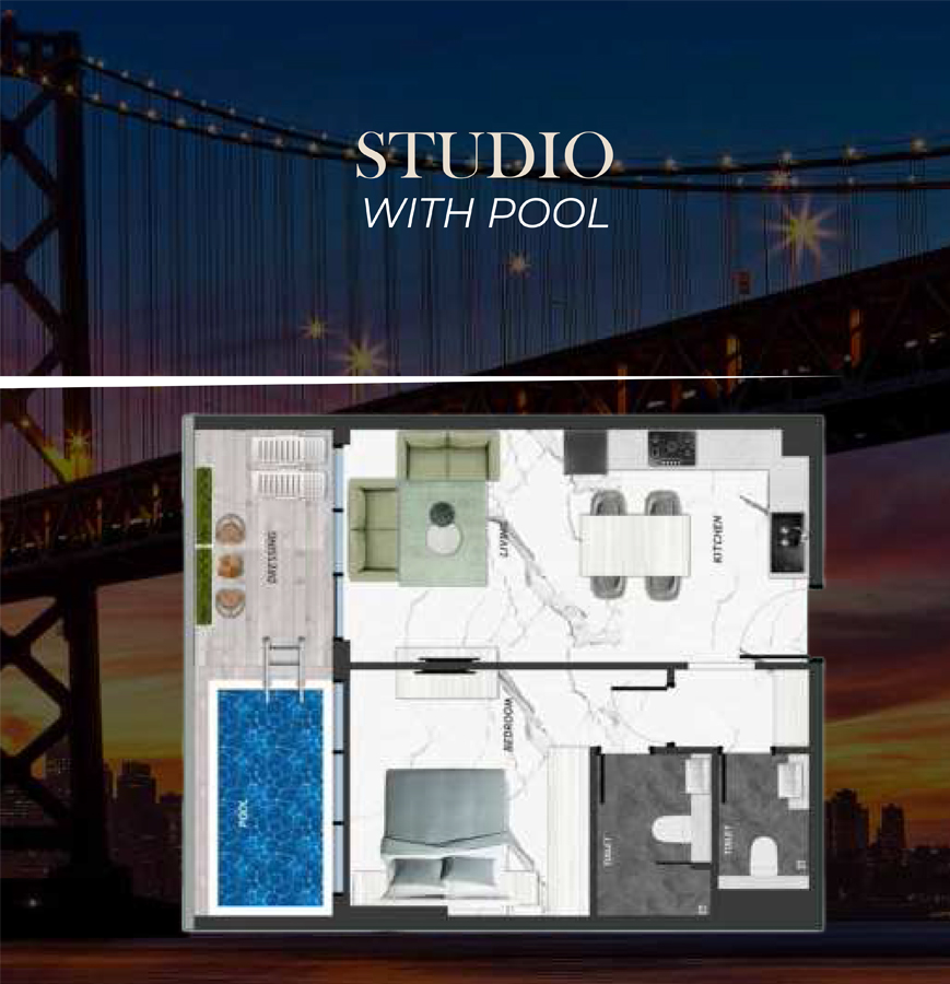 Samana California floor plan