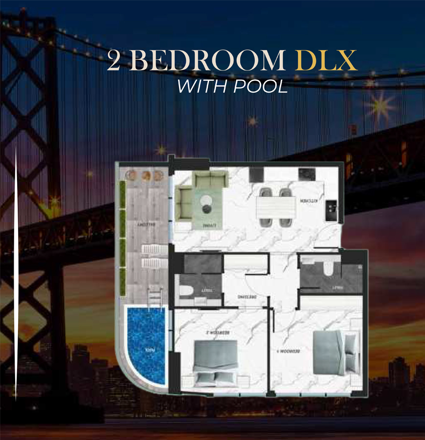 Samana California floor plan