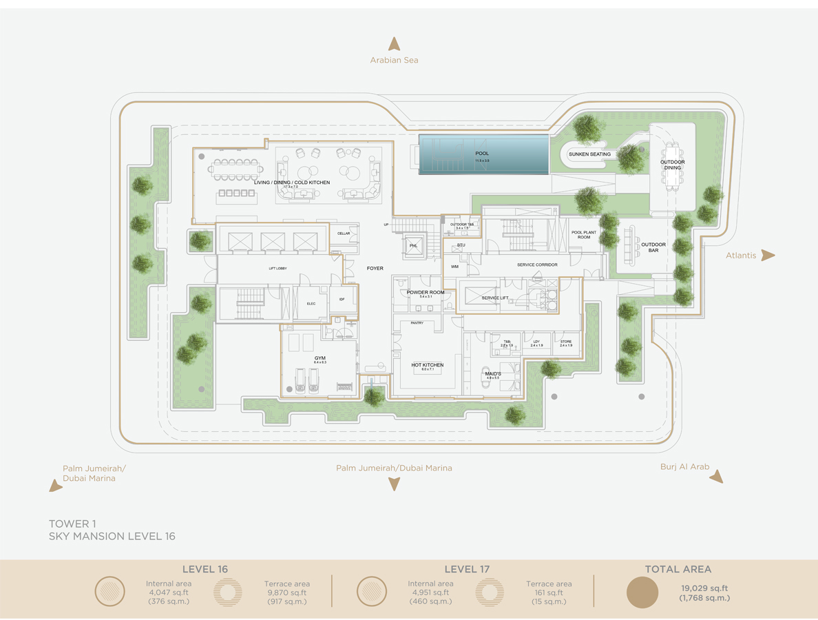 Serenia Living Mansion Palm Jumeirah